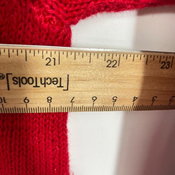 Northern Isles Sweater Women’s Large Red Christmas Santa Holiday Gifts Winter - Picture 7 of 8